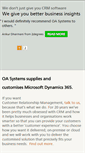 Mobile Screenshot of oasystems.co.nz